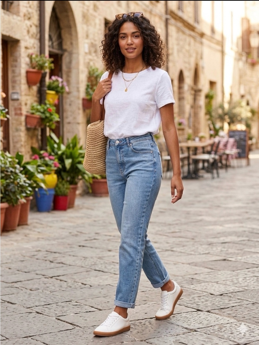 Express Light Blue High-Rise Jeans
